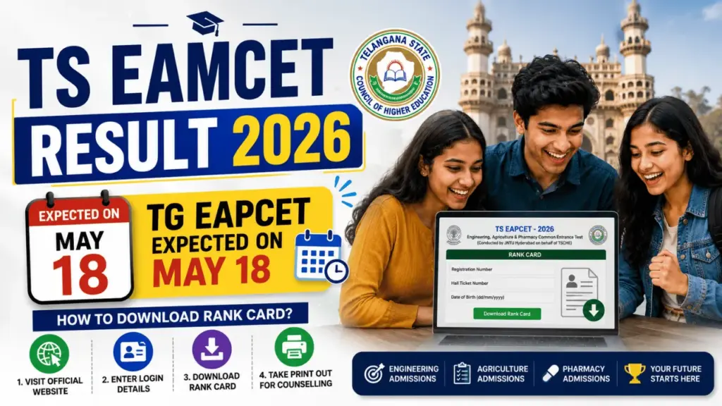 TS EAMCET Result 2026 date